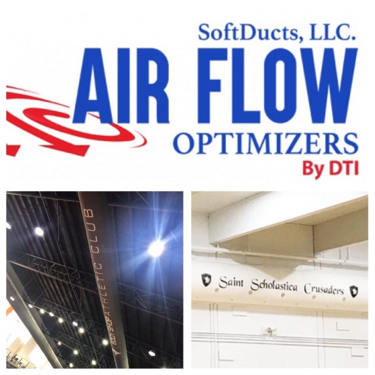 SoftDucts Fabric Air Ducts Custom Logo Available