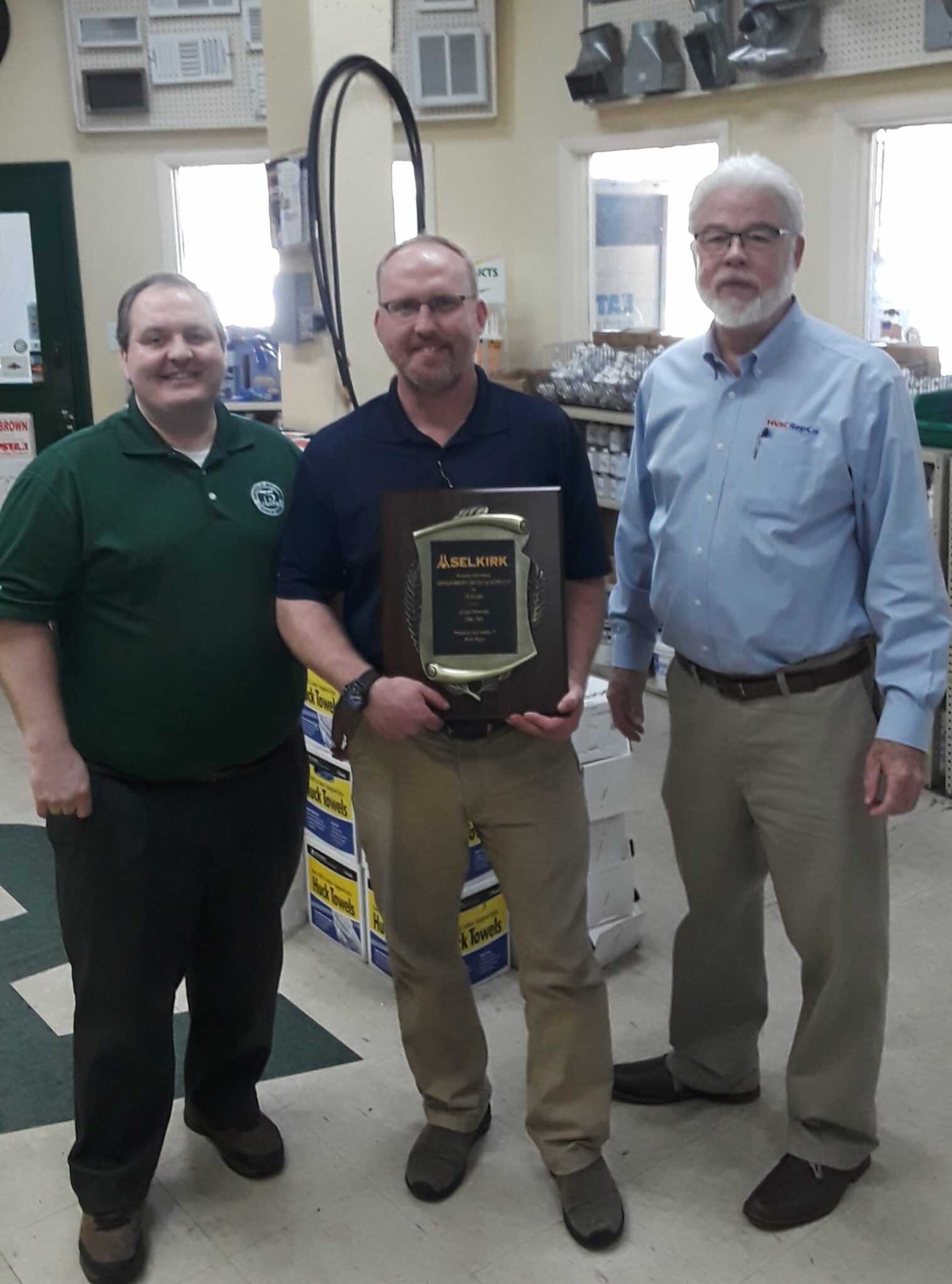 Arnold-Brown Metals &Amp; Supply Co. Celebrates 75 Years As Selkirk Customer | Hvac Repco