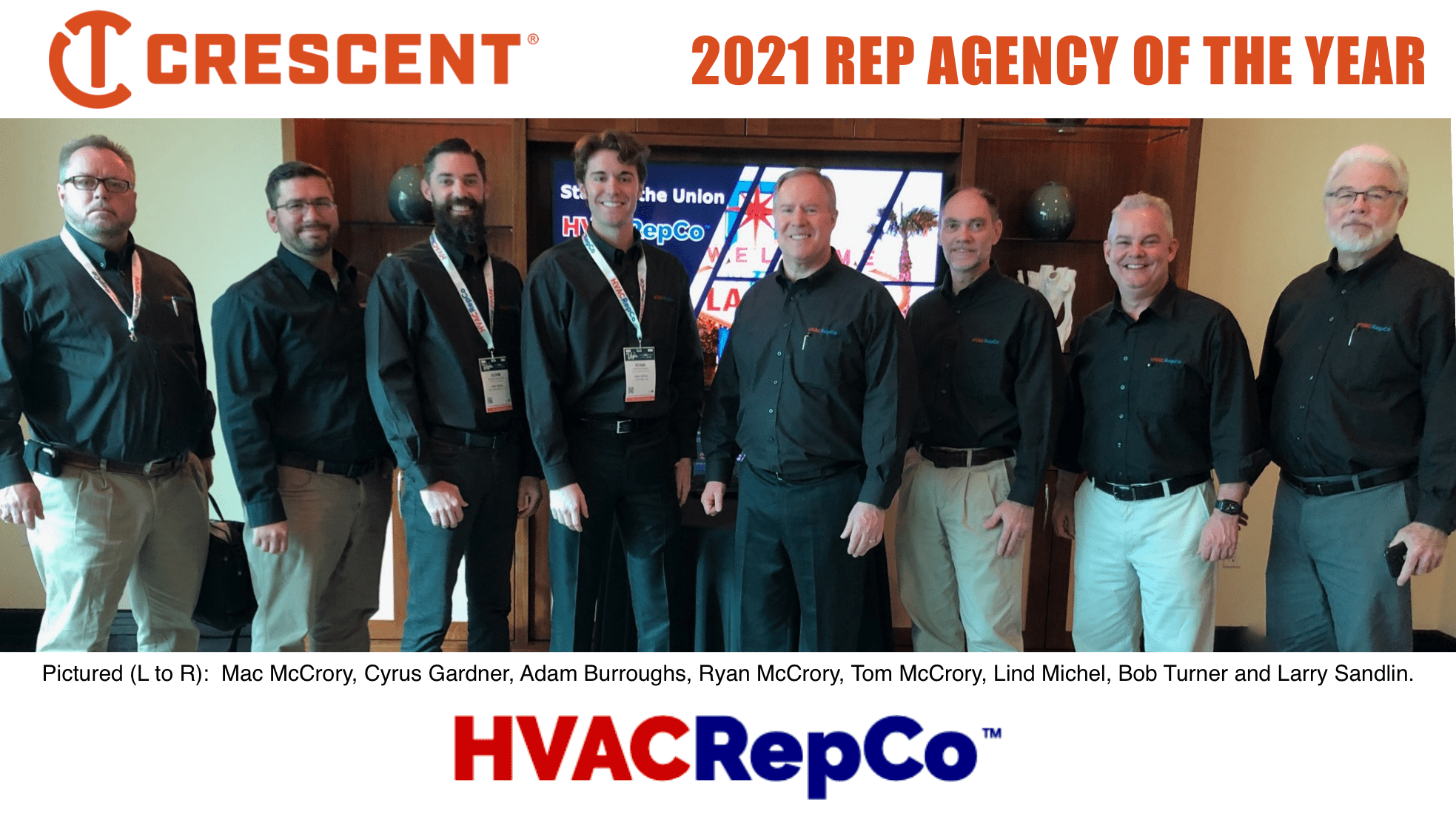 Hvac Repco Named Rep Agency Of The Year By Crescent Tools | Hvac Repco