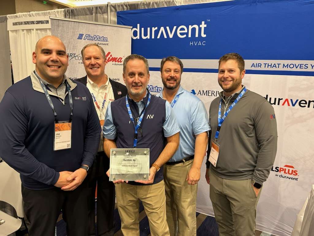 Duravent Group Recognized At Hardi Conference | Hvac Repco