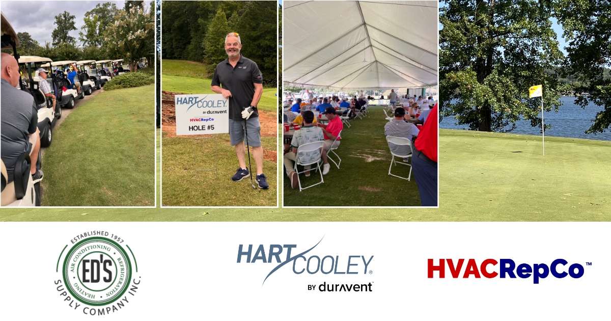 Hvac Repco Represents Hart &Amp; Cooley At Ed'S Supply Annual Golf Tournament | Hvac Repco